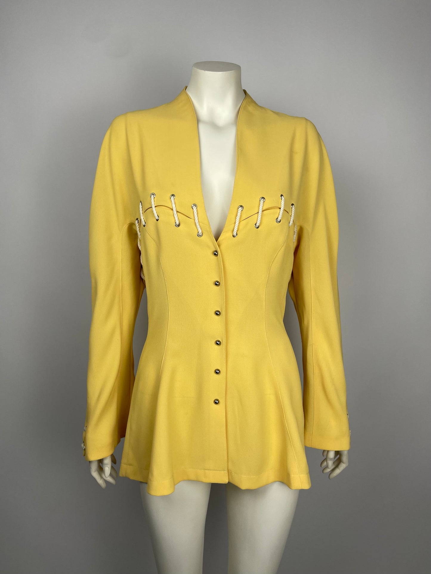 Thierry Mugler early 1990’s bondage blazer