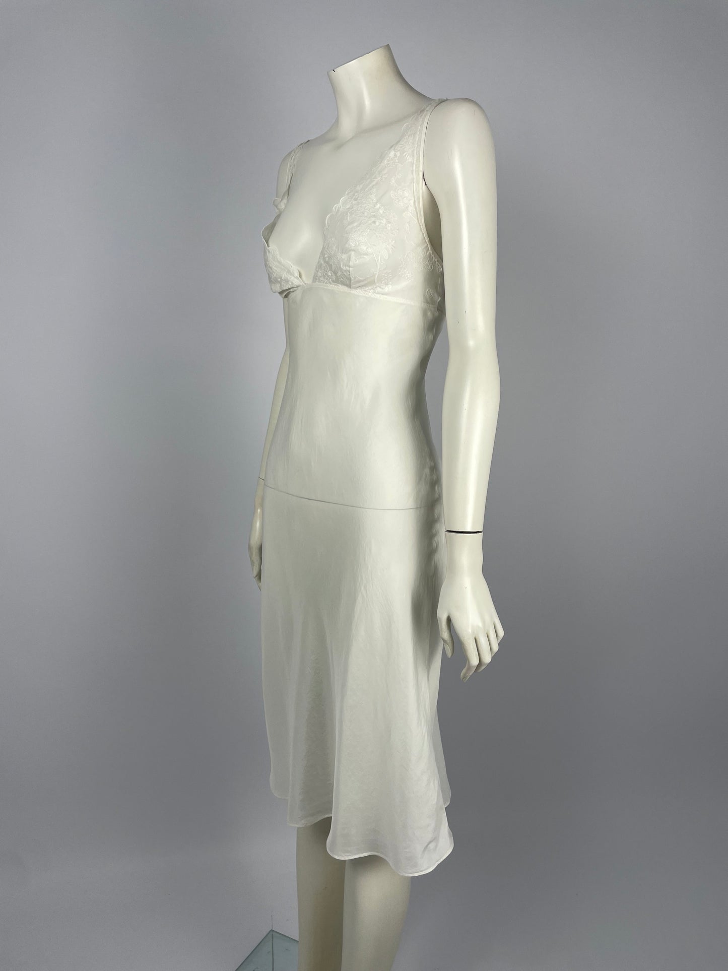 Dior by John Galliano bias cut lace dress
