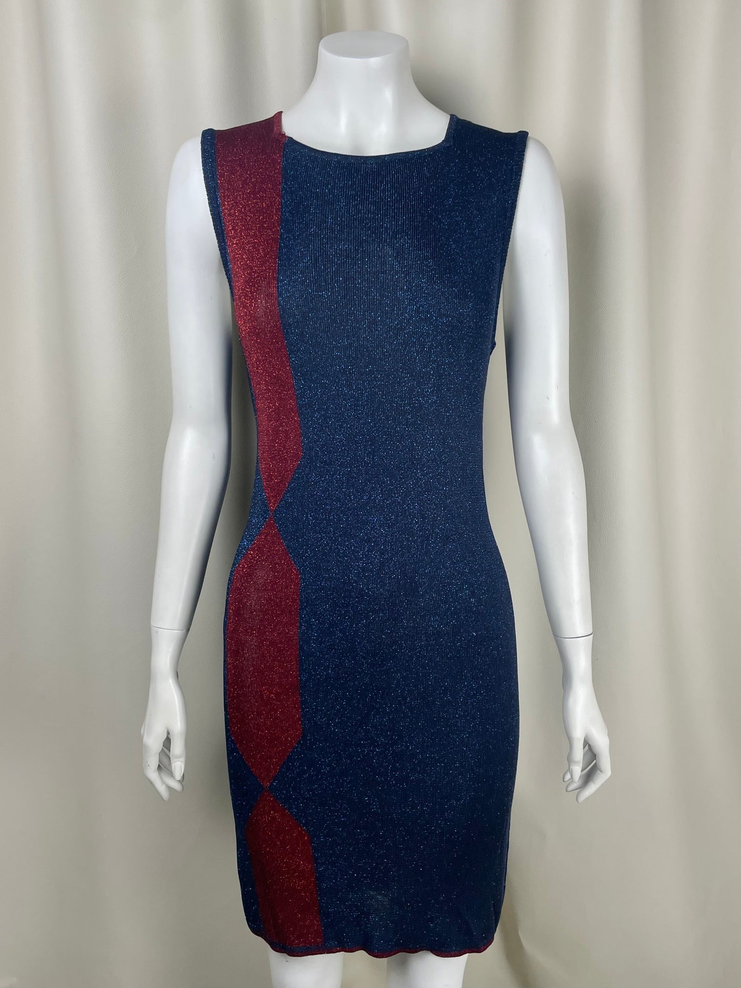 Gianni Versace Couture F/W 1997 Glitter Lurex Dress (M)