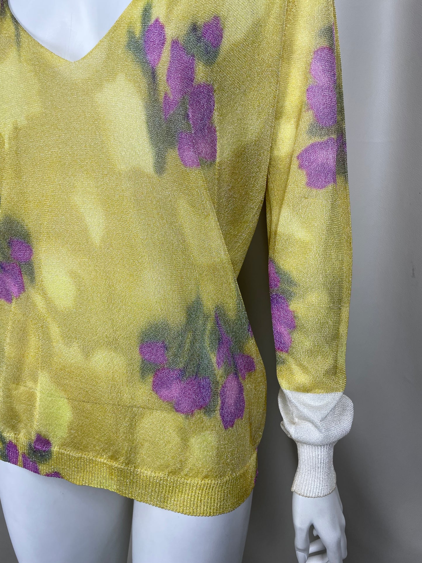 Dries Van Noten Flower Print Sweater (M)