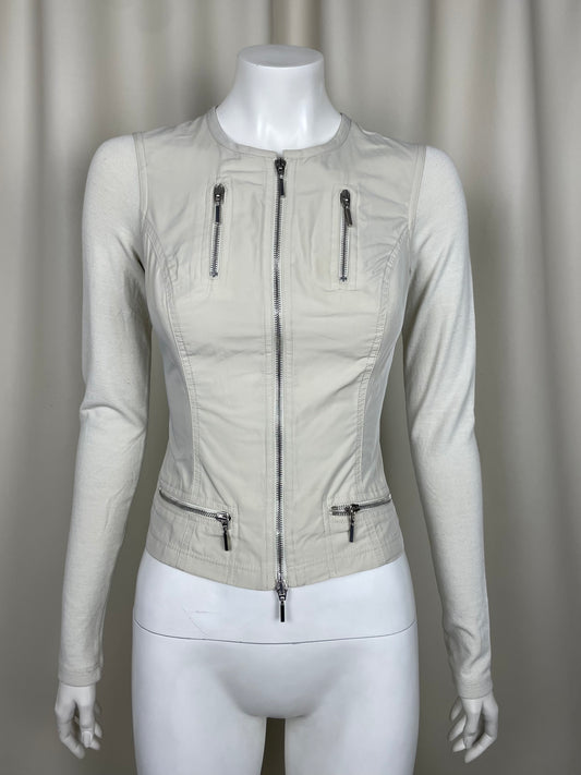 Plein Sud 1990’s Knit and Nylon Jacket (S)