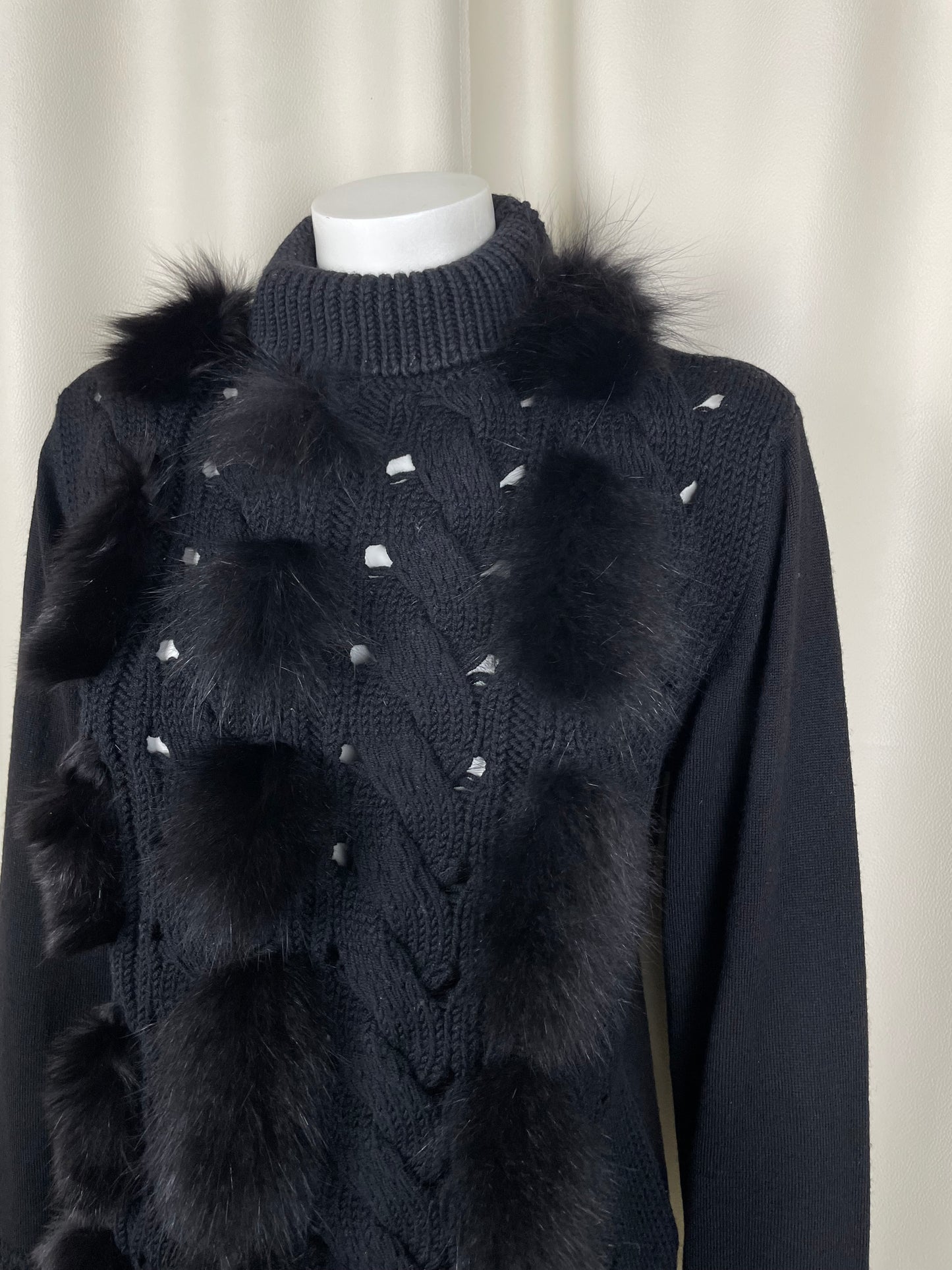 Georges Rech Fur Sweater (L)