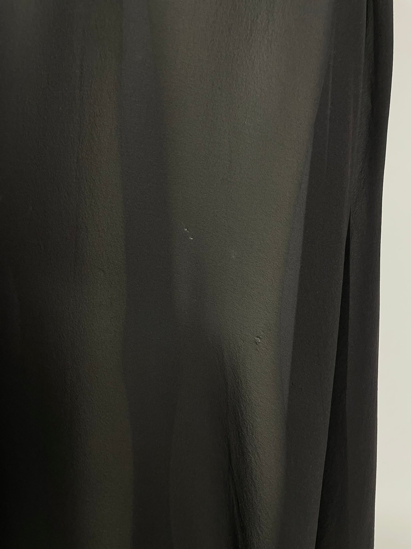 Christian Dior silk maxi slip dress.