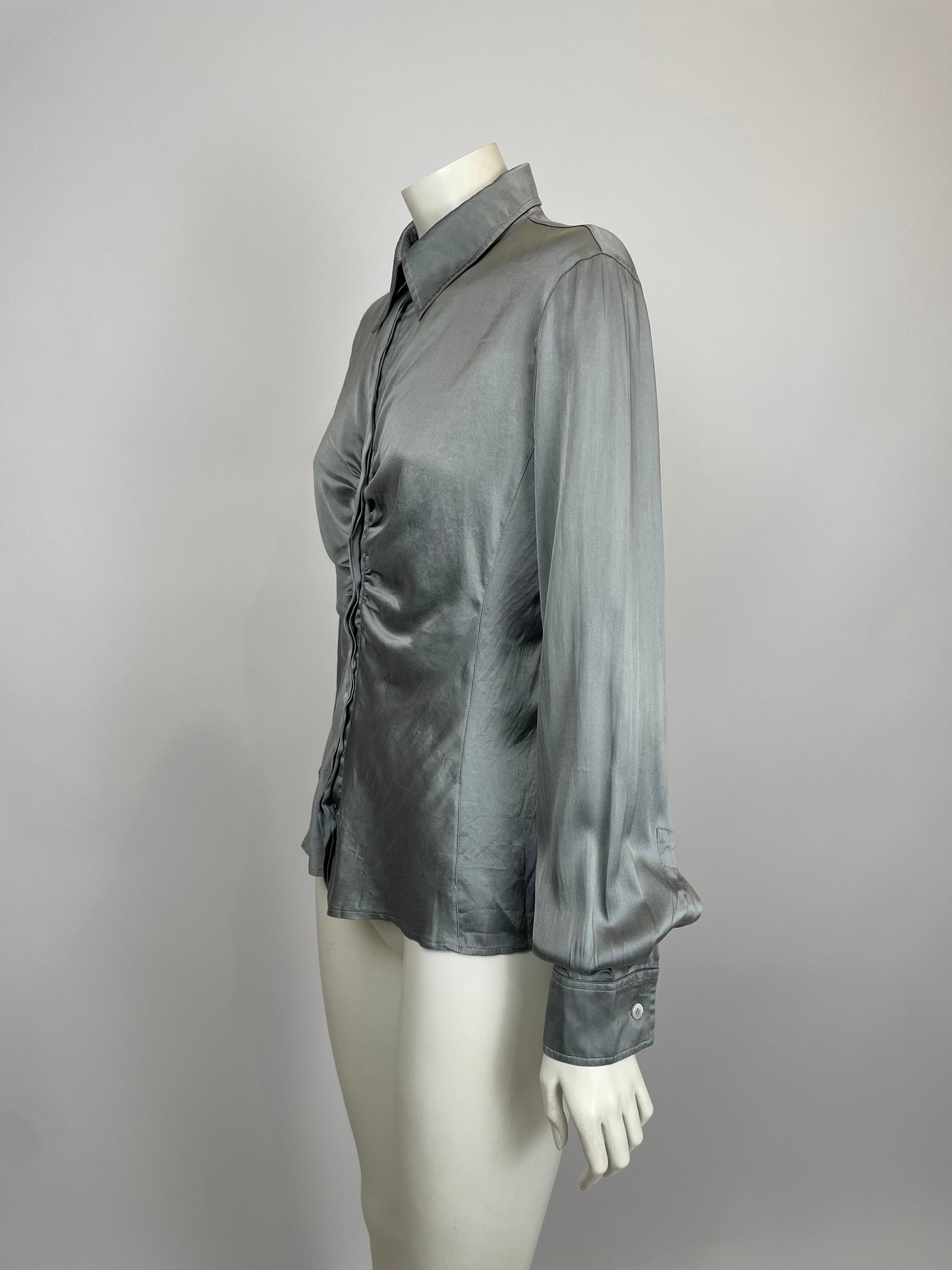 Armani 2000's Gathered shirt.