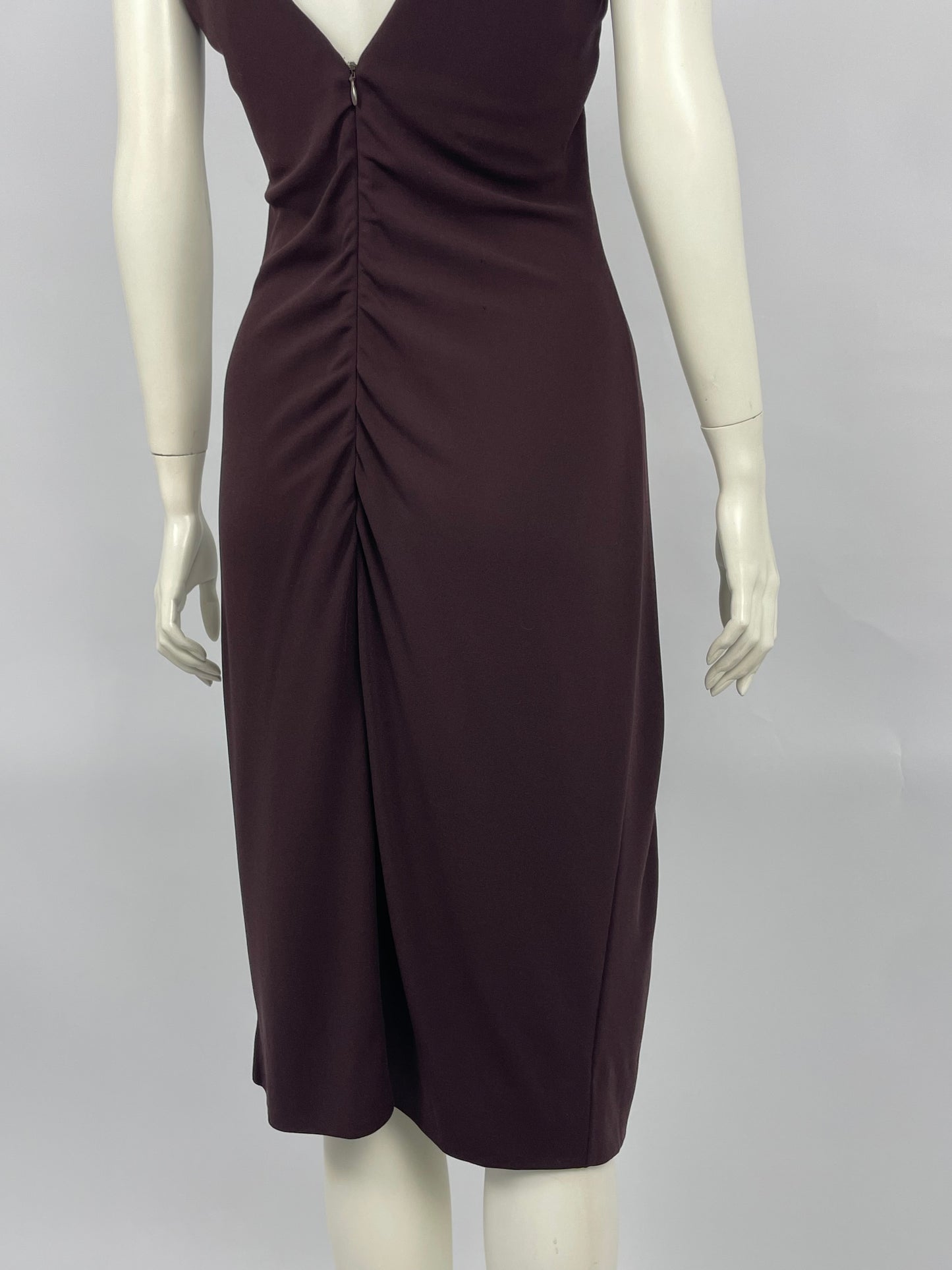 Dolce & Gabbana 1990’s V-Neckline buckle dress