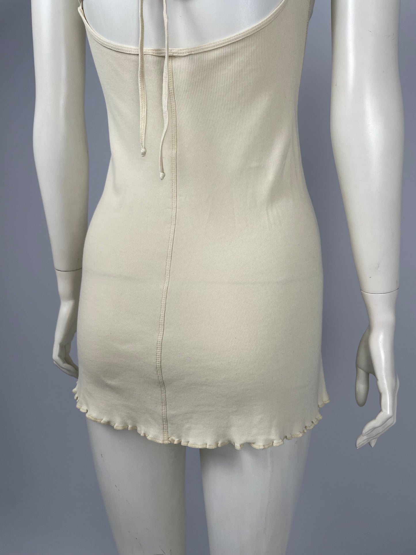 Plein Sud S/S 1993 tie mini dress.