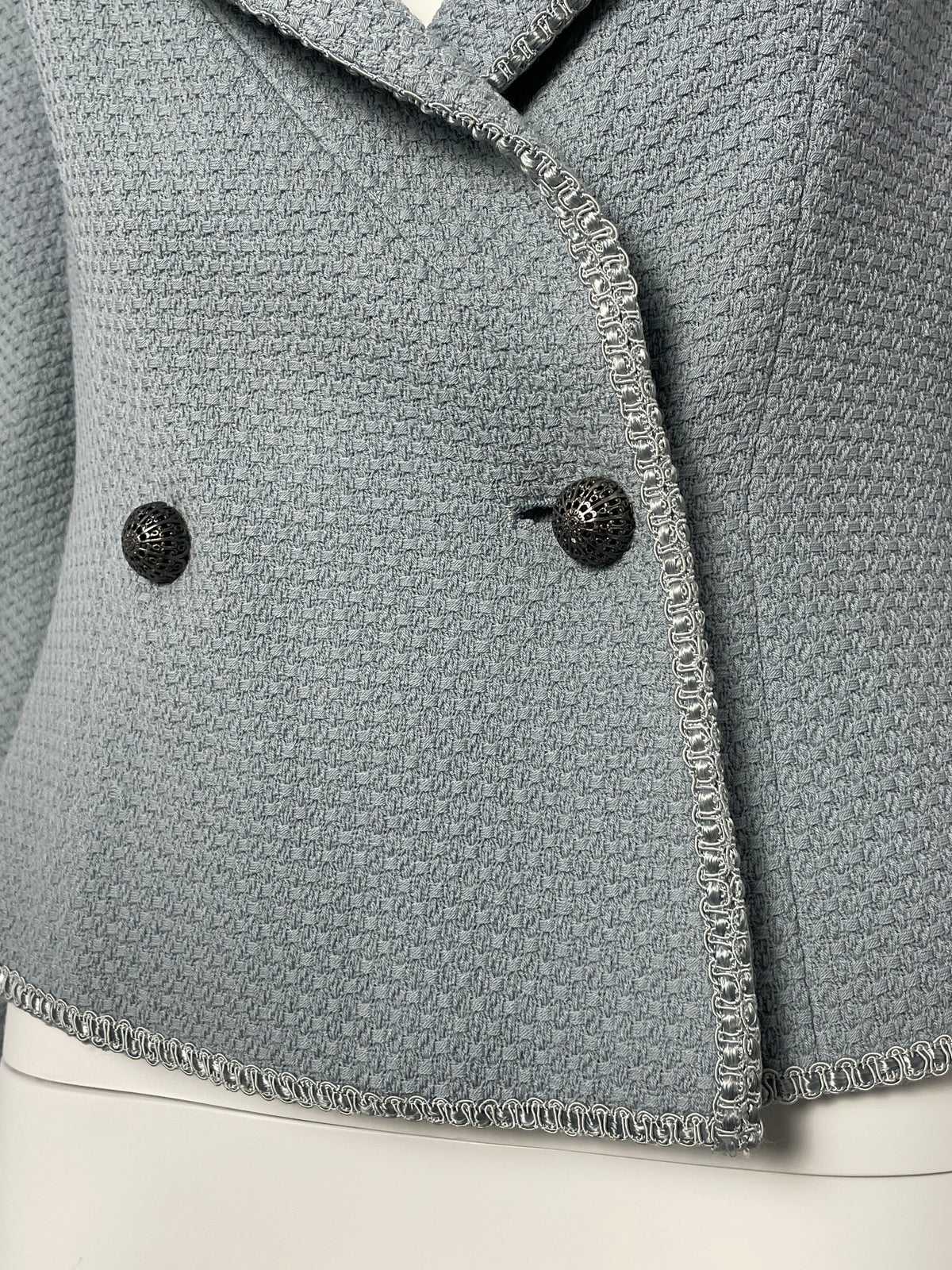 Dior by John Galliano F/W 1997 Bar knit jacket