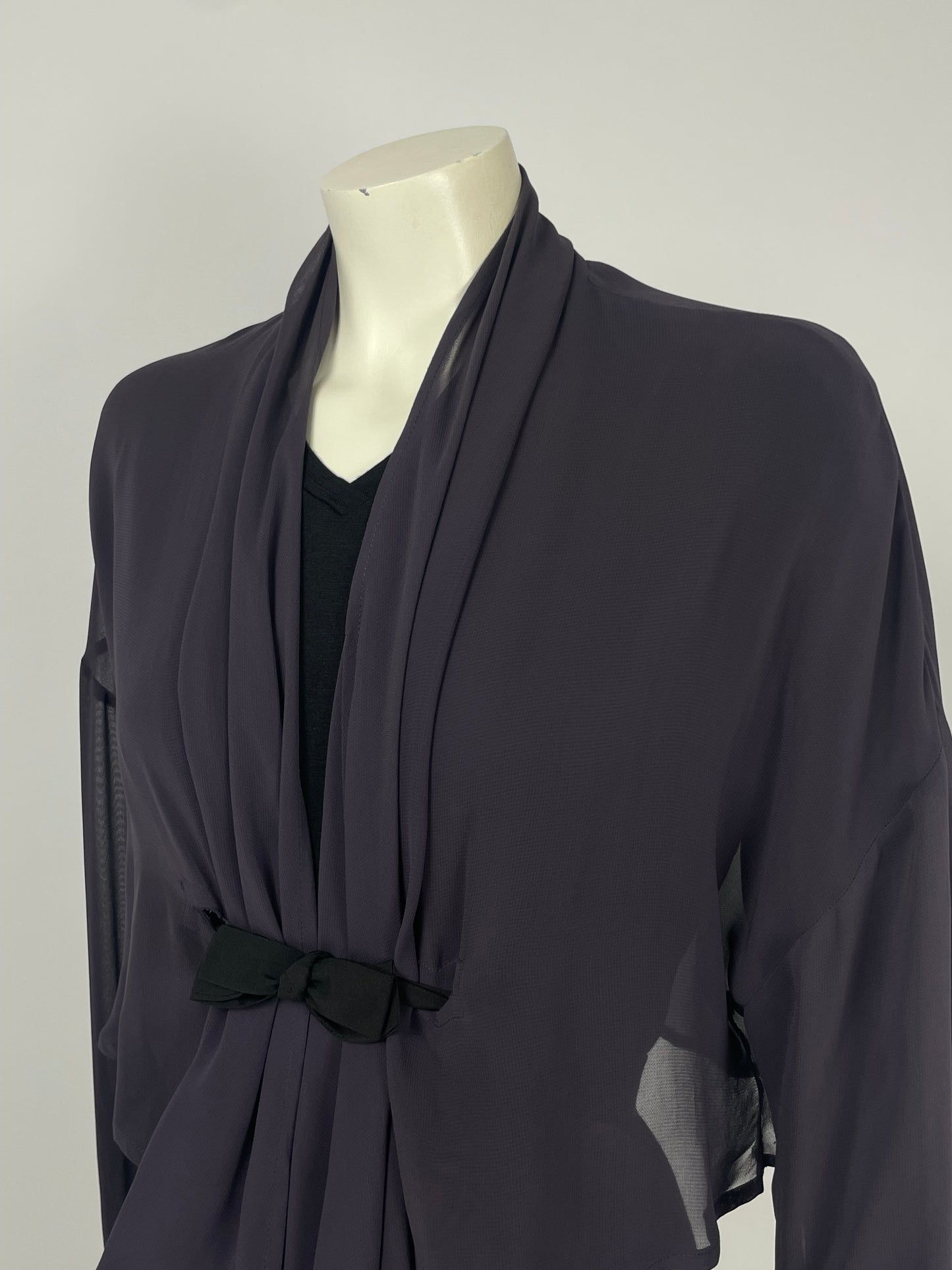 Dolce & Gabbana early 1990’s Double layer tie sweater