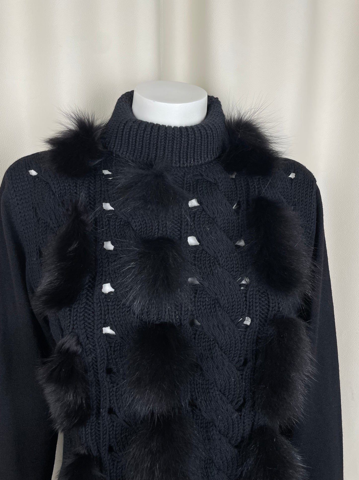 Georges Rech Fur Sweater (L)