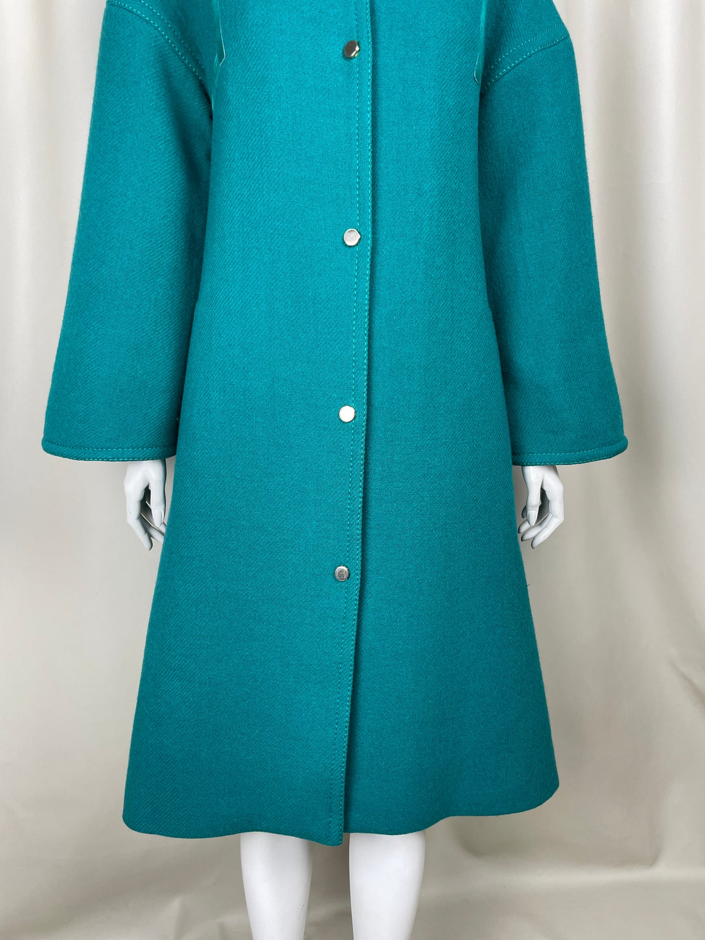 Hermès 1960’s Wool and Suede Coat