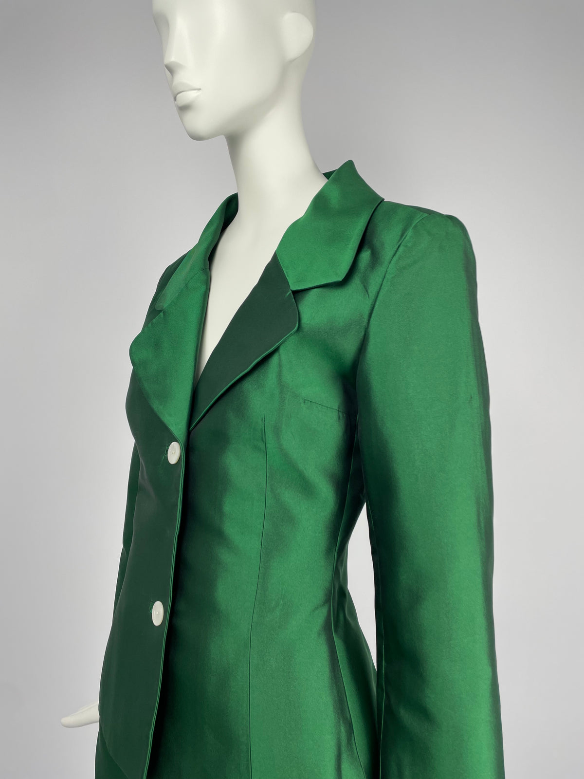 Dolce & Gabbana S/S 1996 Naomi satin suit