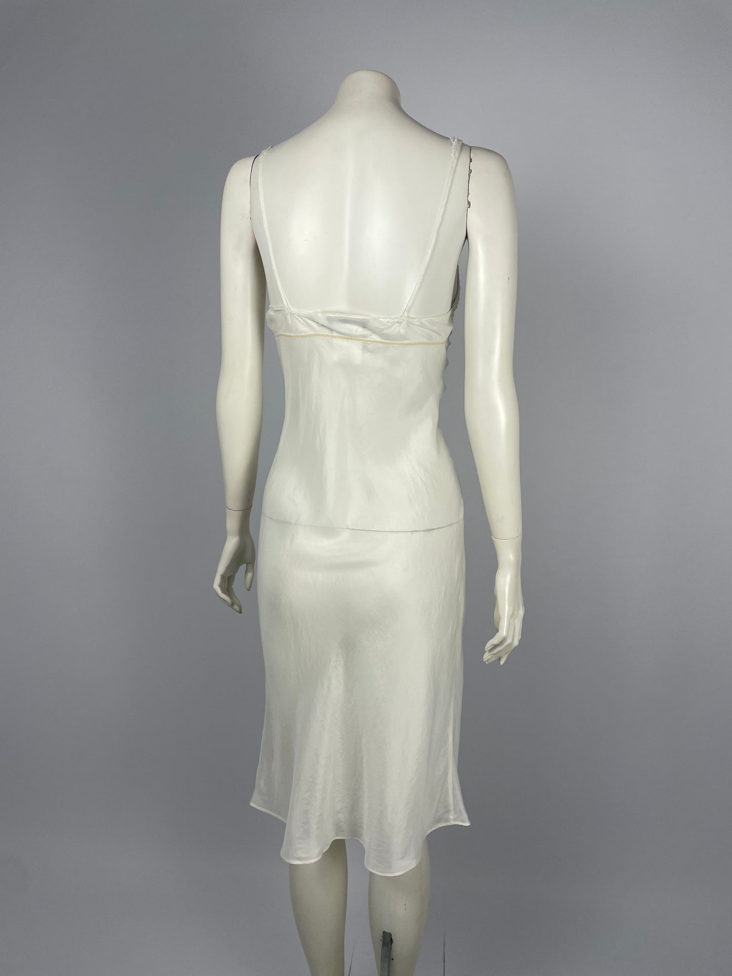 Dior by John Galliano bias cut lace dress