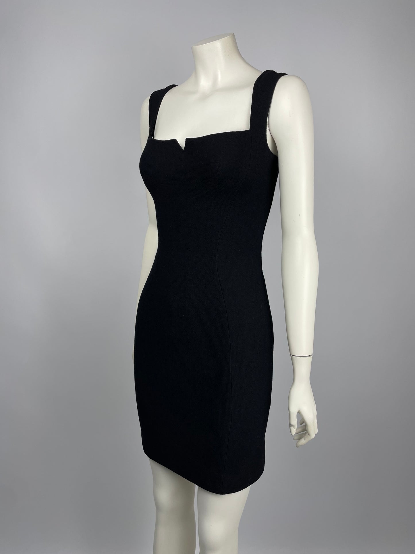 Gianni Versace Couture F/W 1995 wool dress.