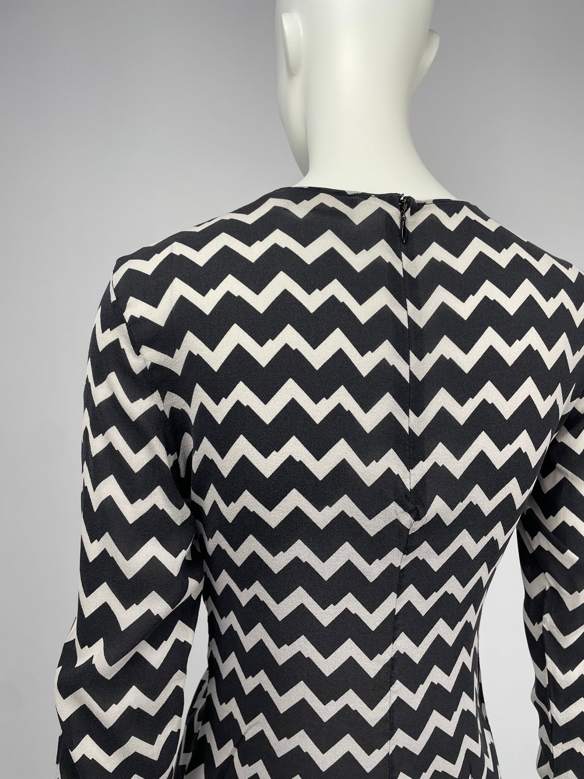 Gianni Versace 1990's stripes print top