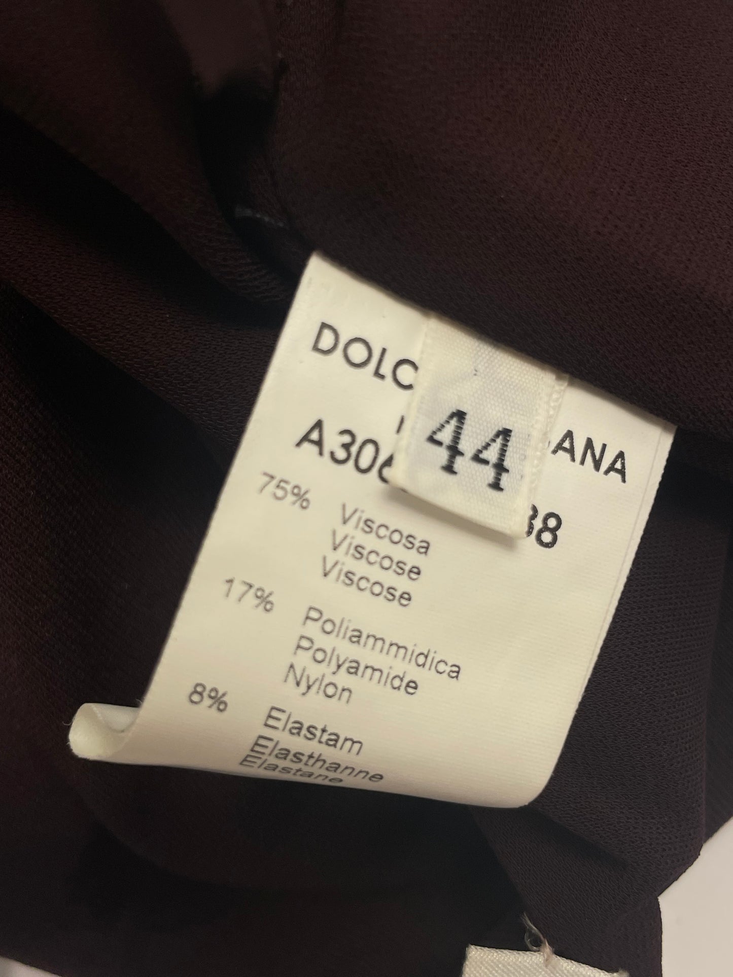 Dolce & Gabbana 1990’s V-Neckline buckle dress