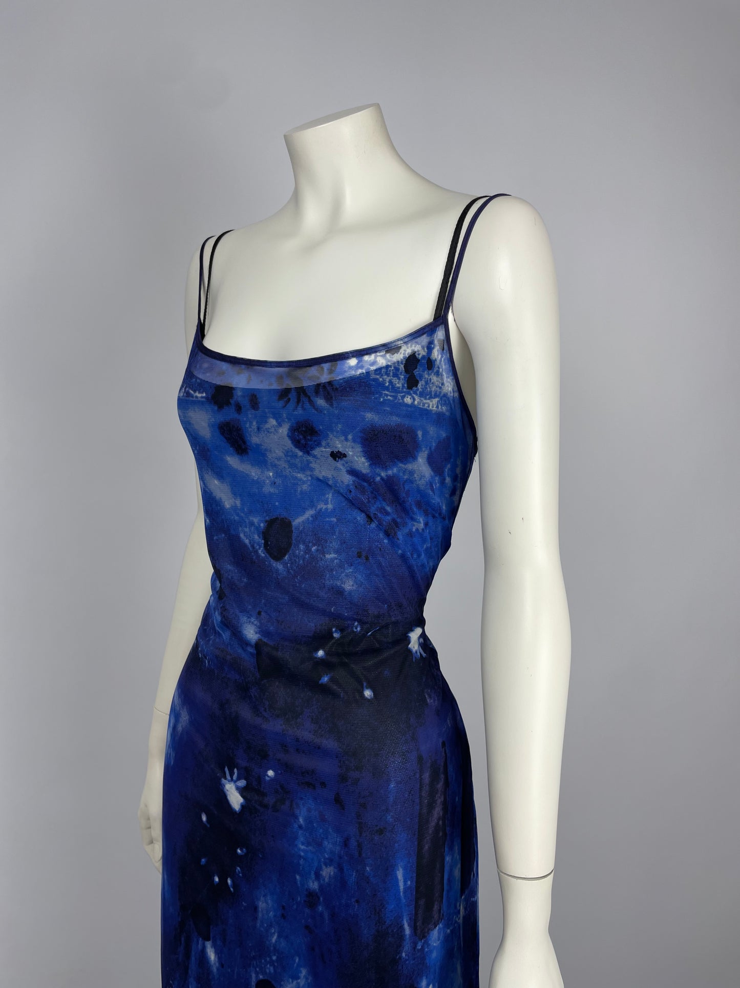 Plein Sud S/S 1998 Maxi Mesh Dress