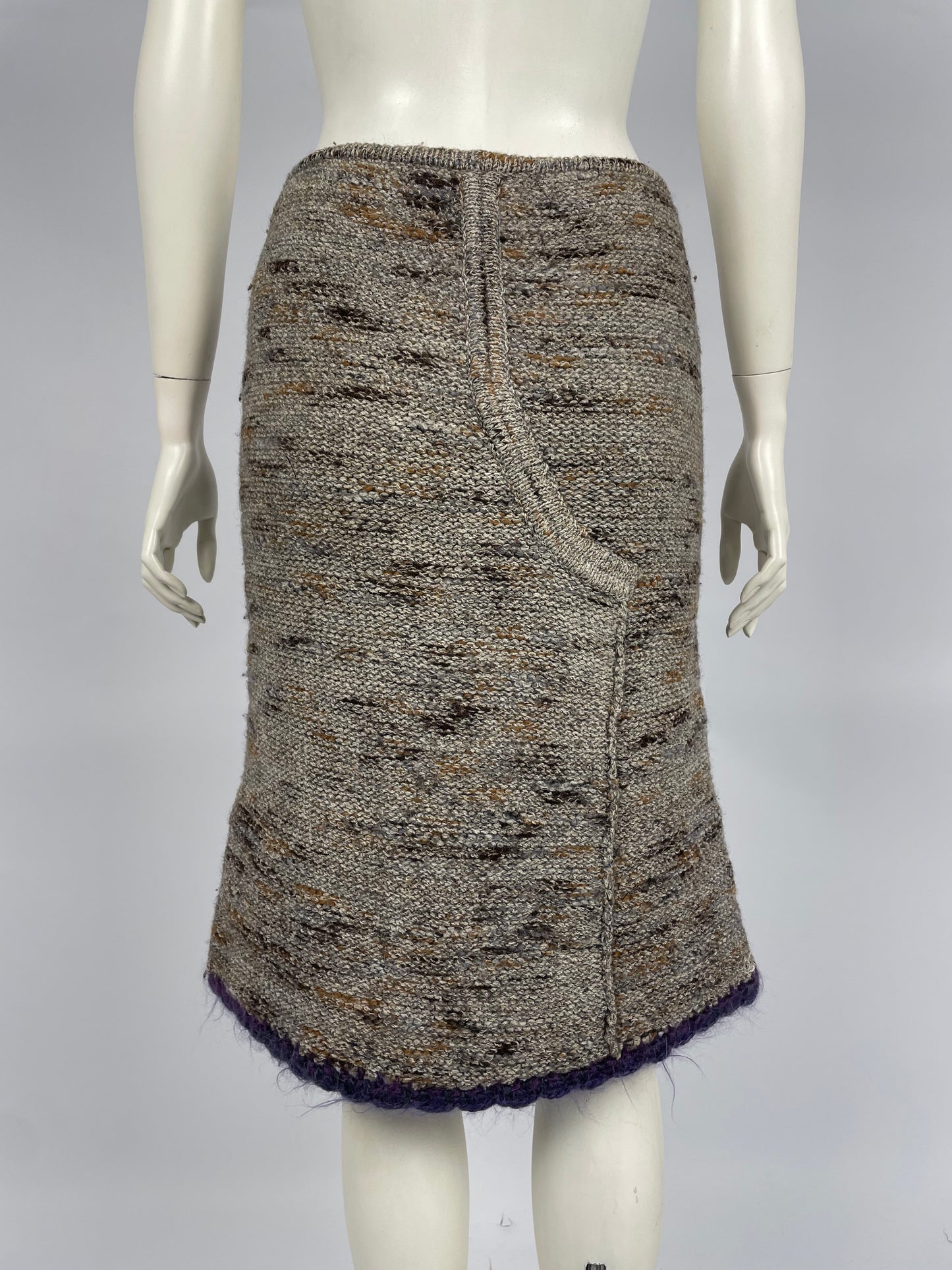 Chanel F/W 1999 tweed skirt
