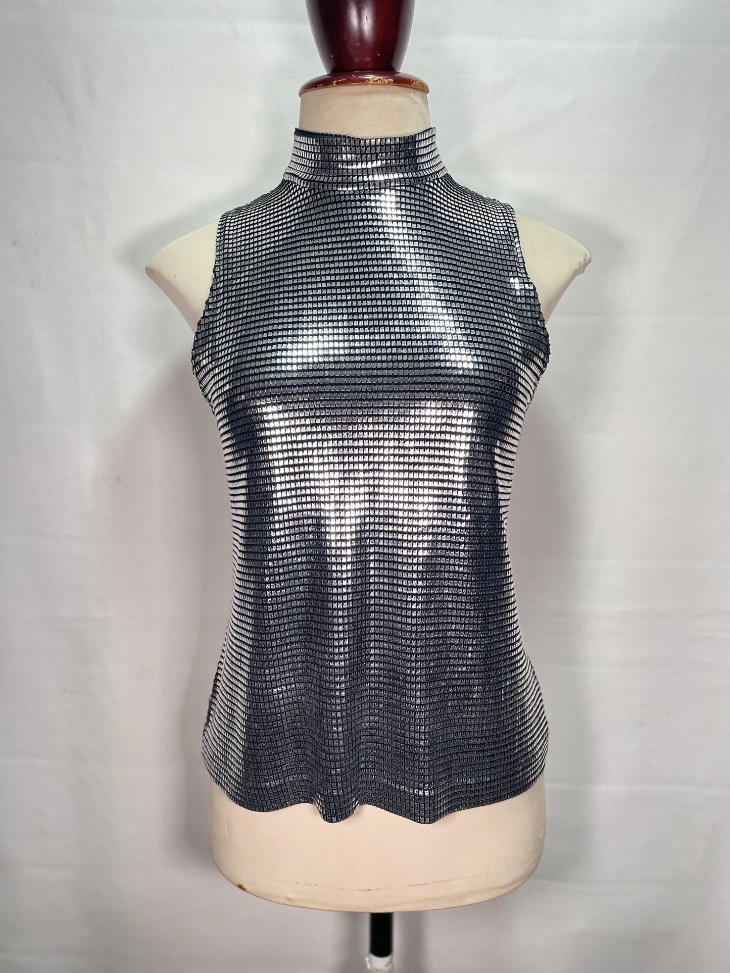 Paco Rabanne 1980’s Shiny Top (M)