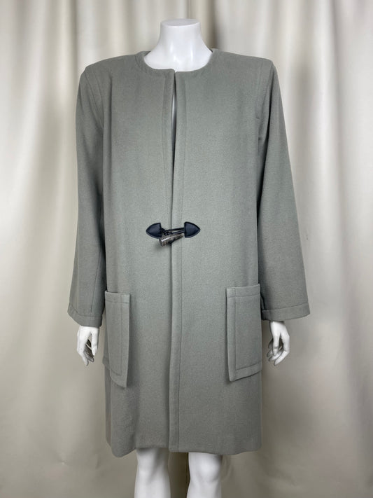 Saint Laurent 1990’s Wool Green Coat (M)