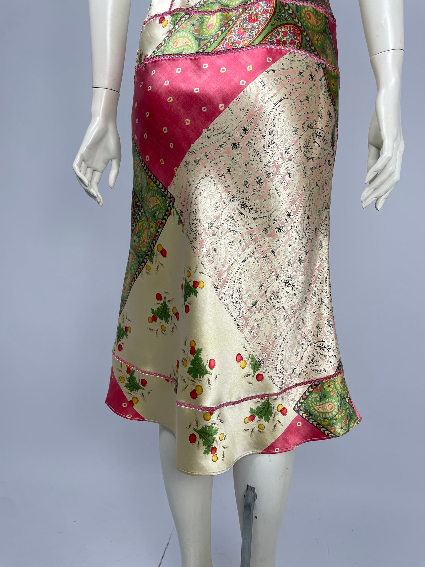 Dior by John Galliano S/S 2004 Bias Cut Maxi Dress