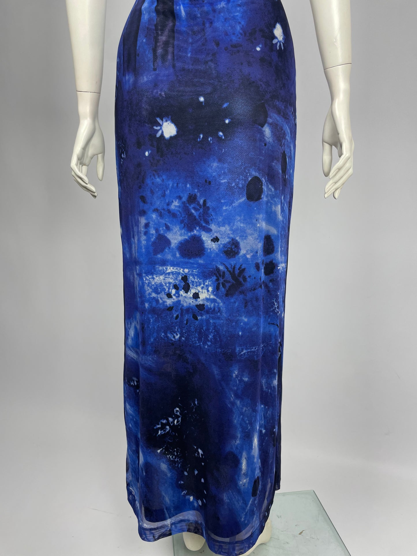 Plein Sud S/S 1998 Maxi Mesh Dress