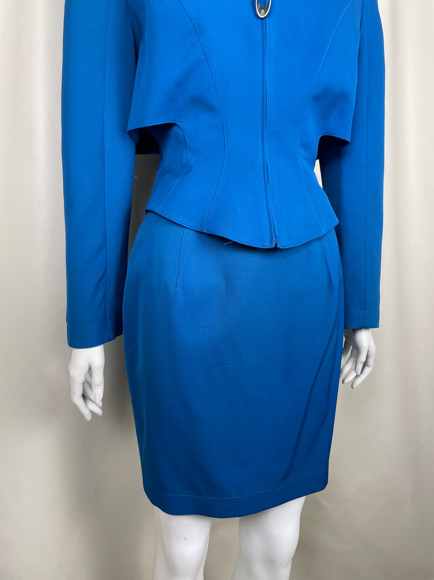 Thierry Mugler 1990’s Blue Space Suit (M)