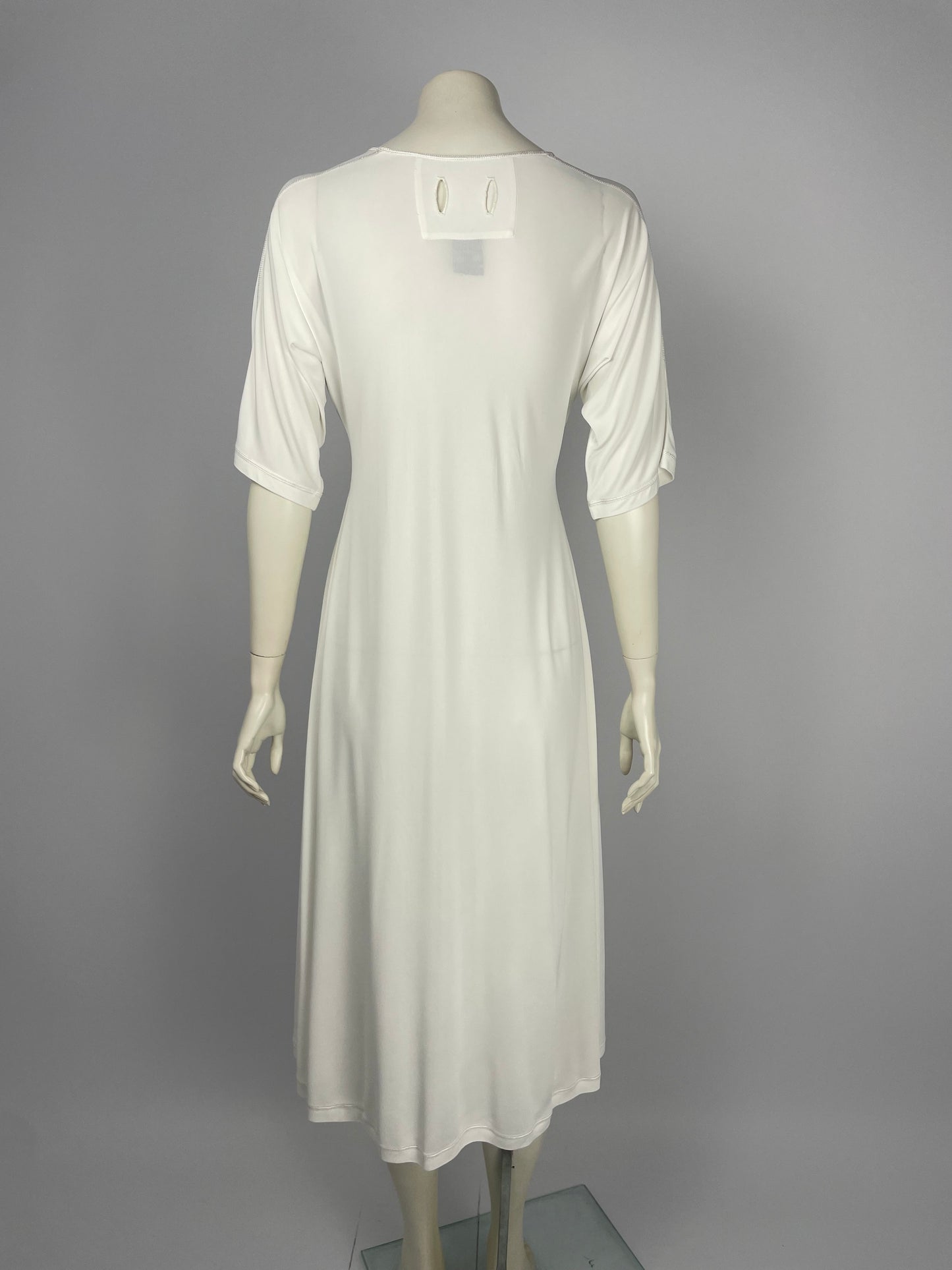 Jean Paul Gaultier white maxi dress