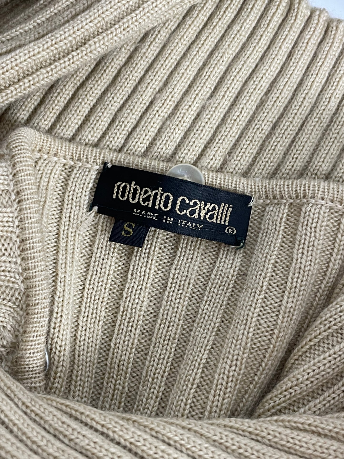 Roberto Cavalli longsleeve knit top