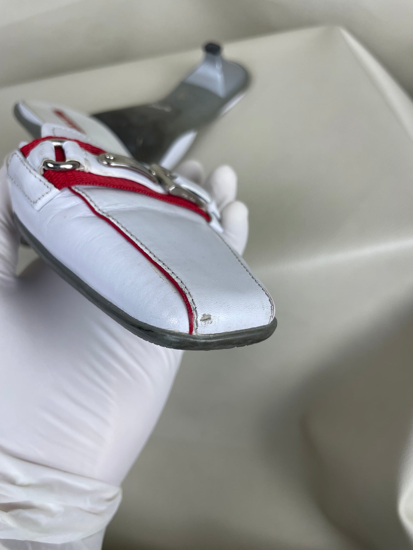 Prada 2000’s Kitten Heel Sandals (37)