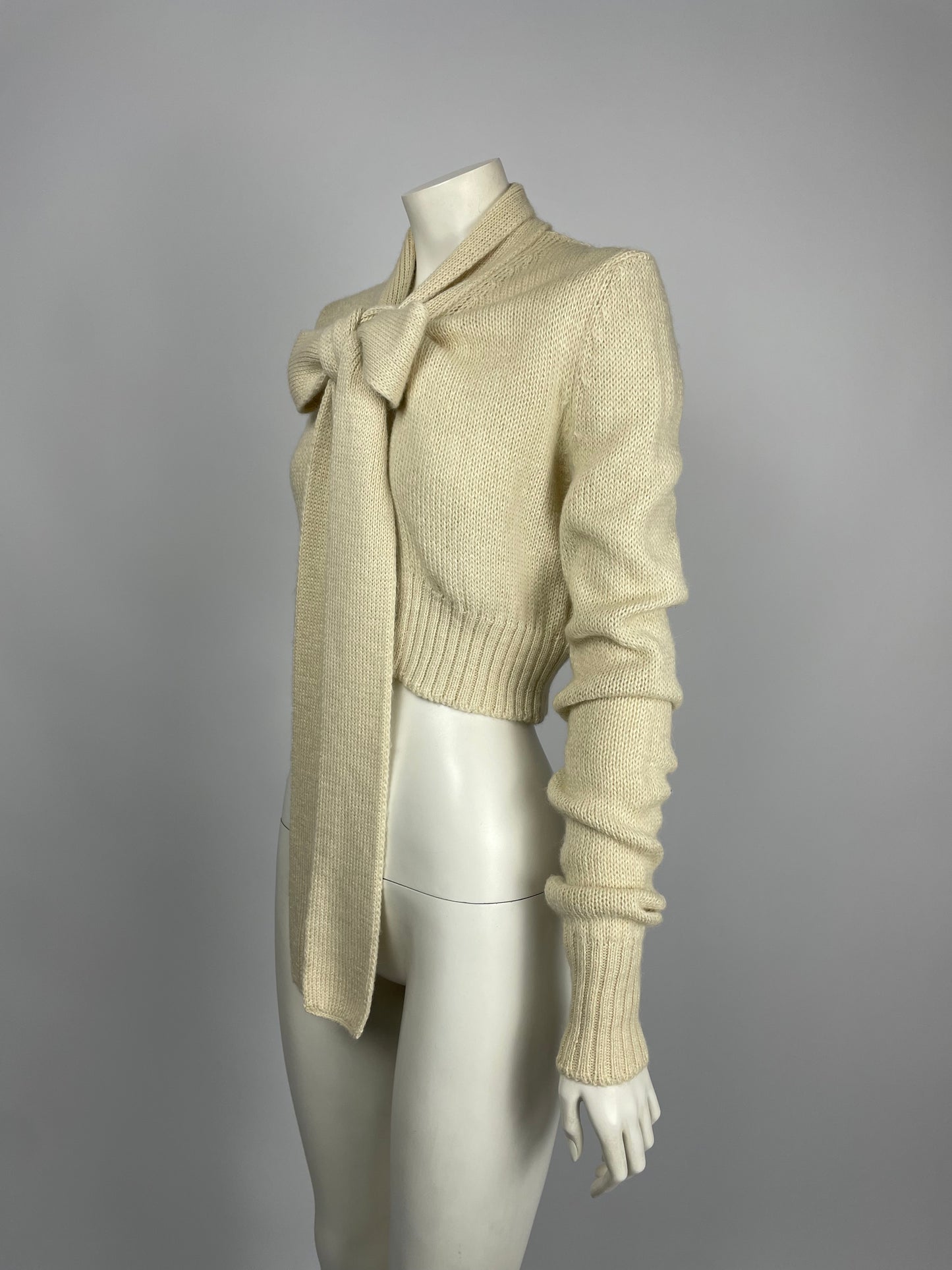 Dolce & Gabbana 2010’s Alpaca tie cardigan