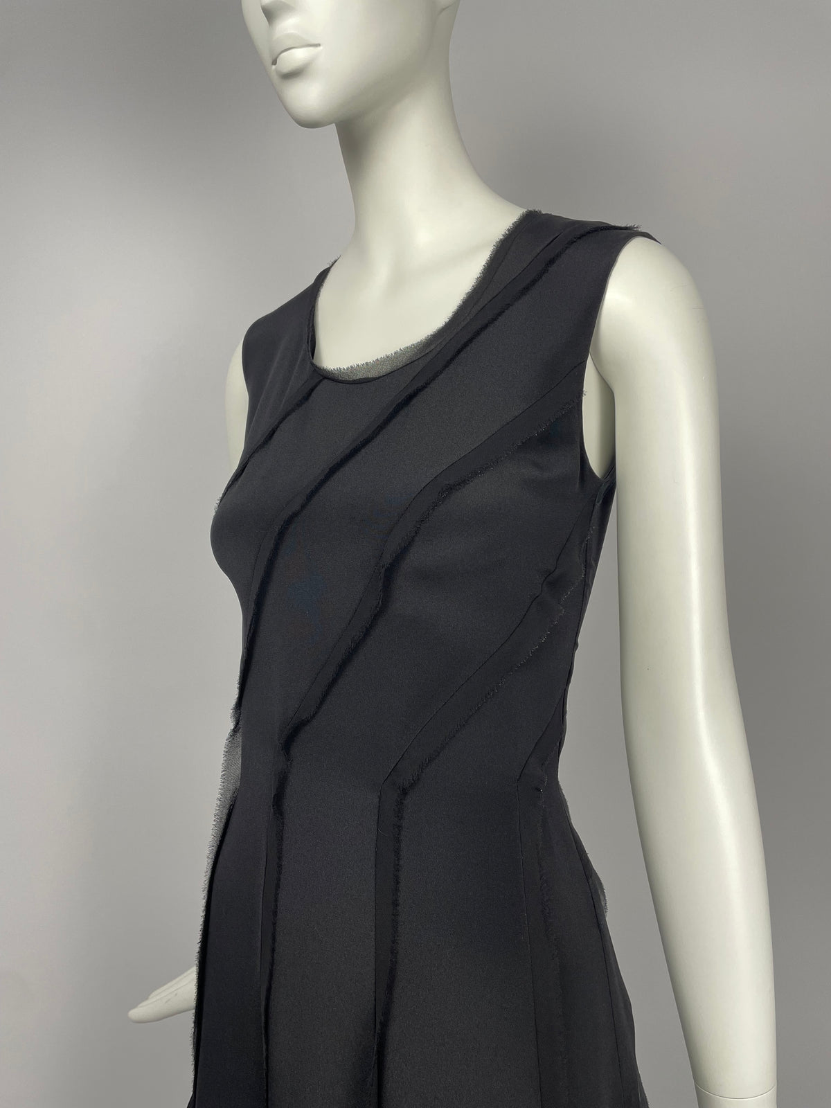 Oscar de la Renta 2000's Bias cut silk dress