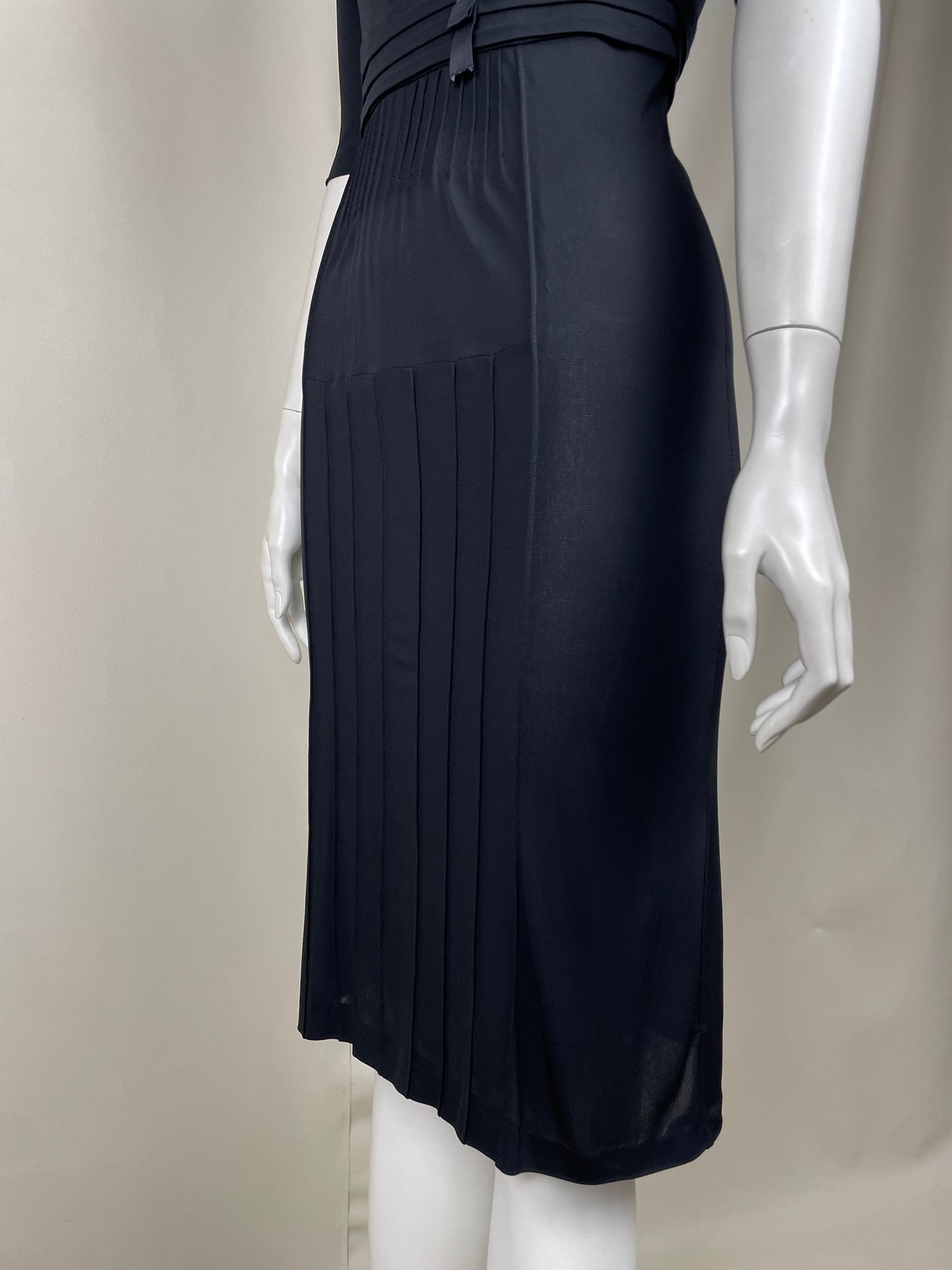 Prada S/S 2008 Collar Midi Dress (XS-S)