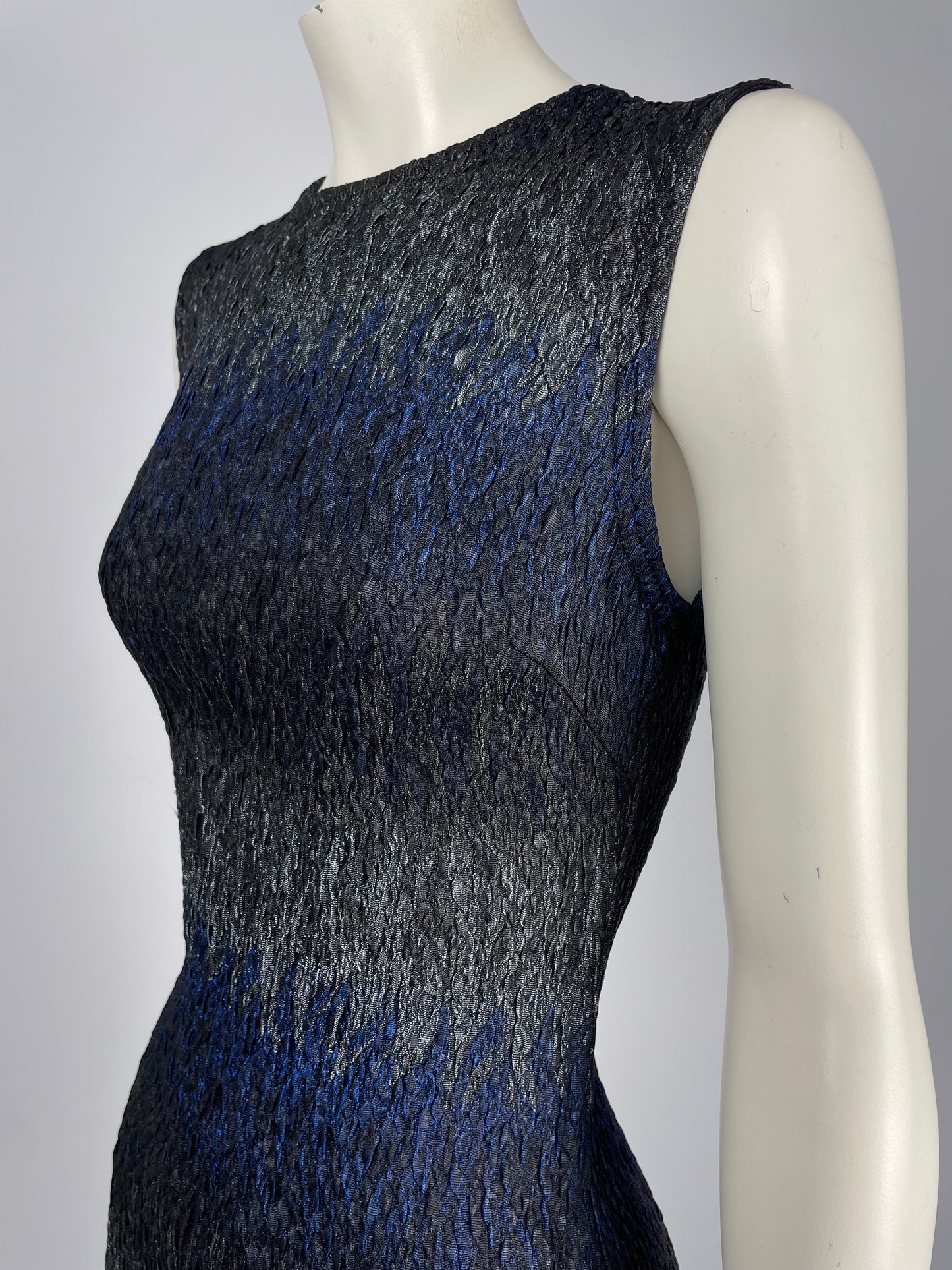 Plein Sud 1990’s blue grey dress.