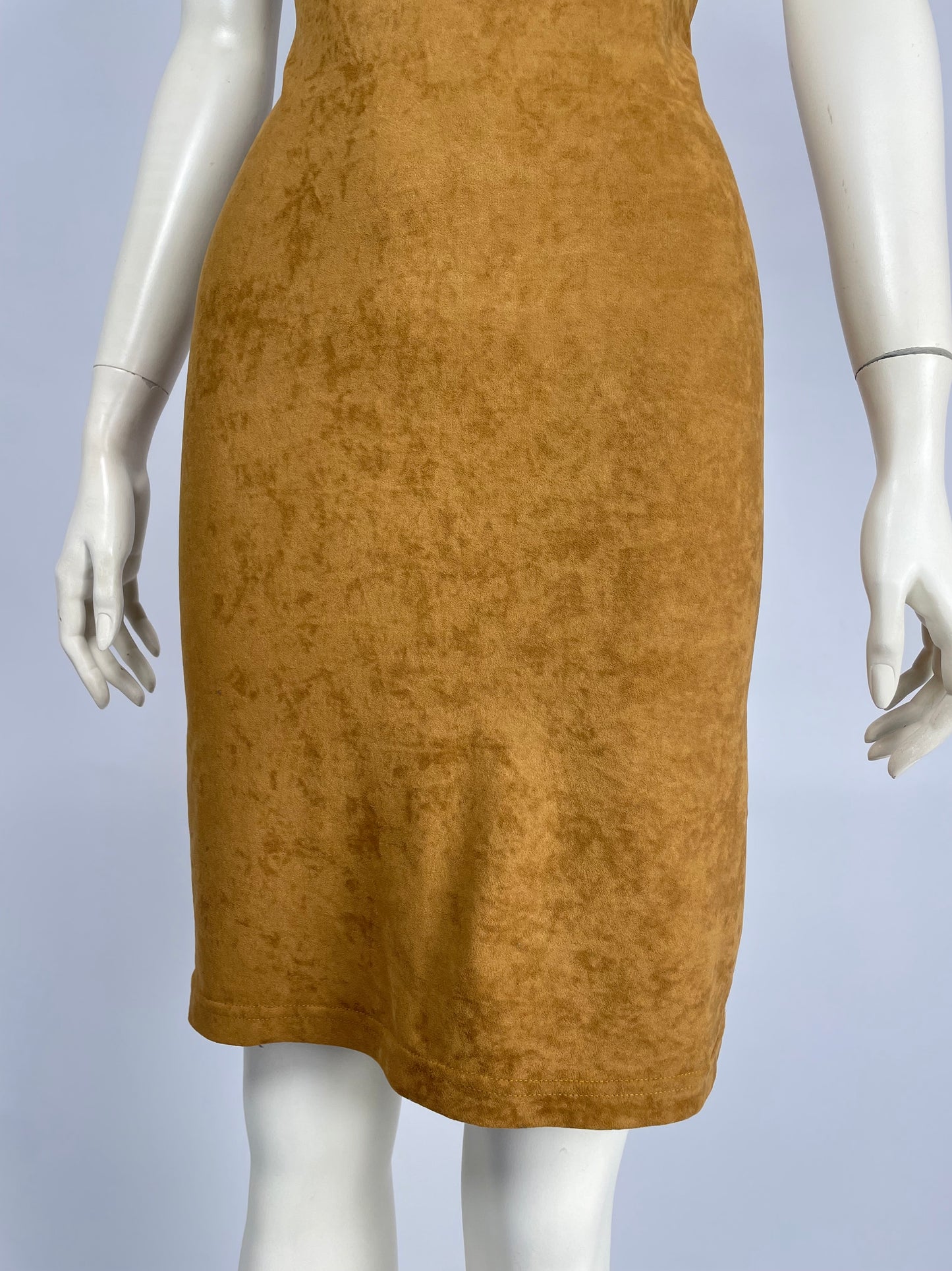 Gai Mattiolo 1990’s velour halter neck dress