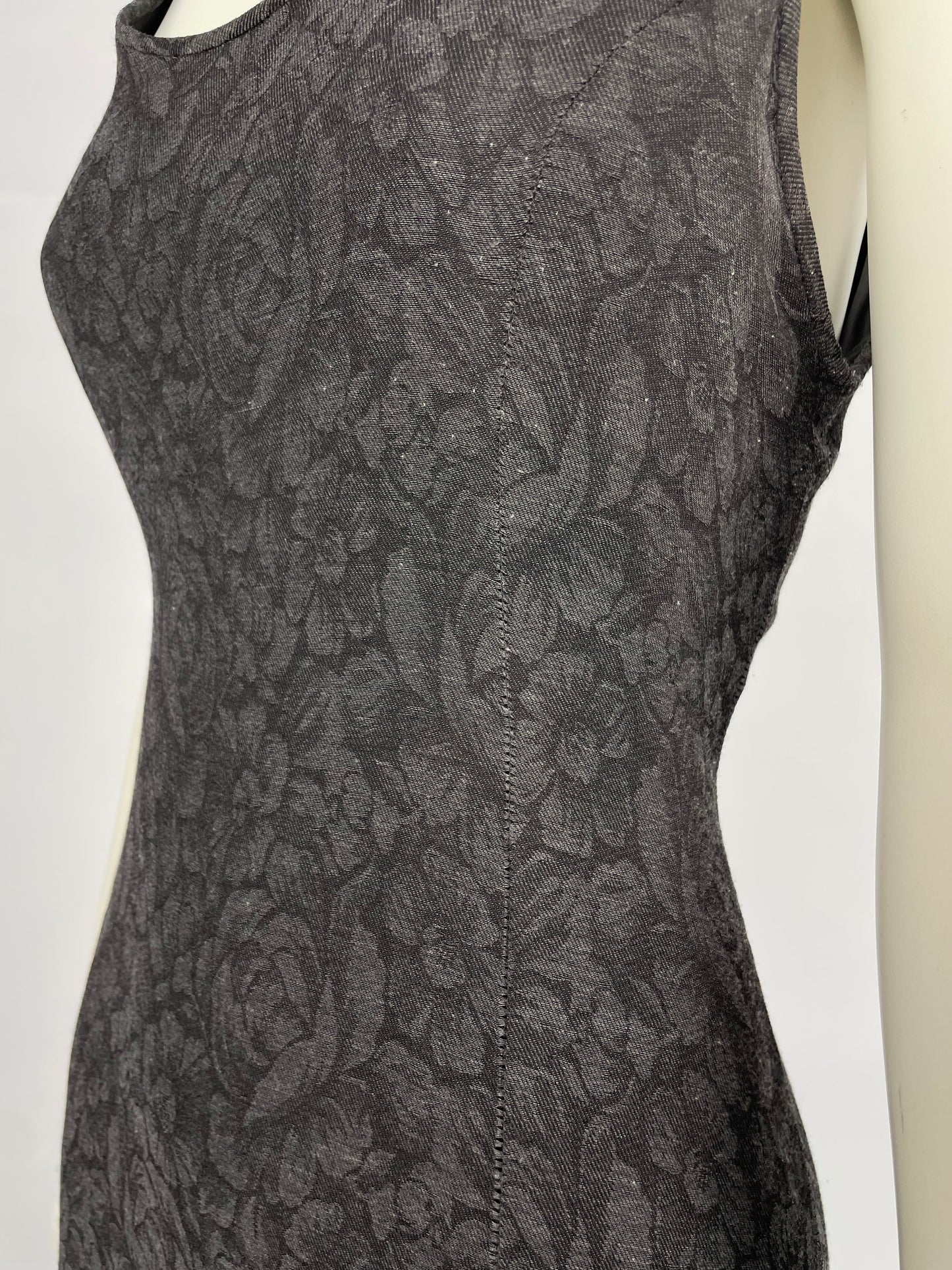Calvin Klein 1990’s jaquard dress