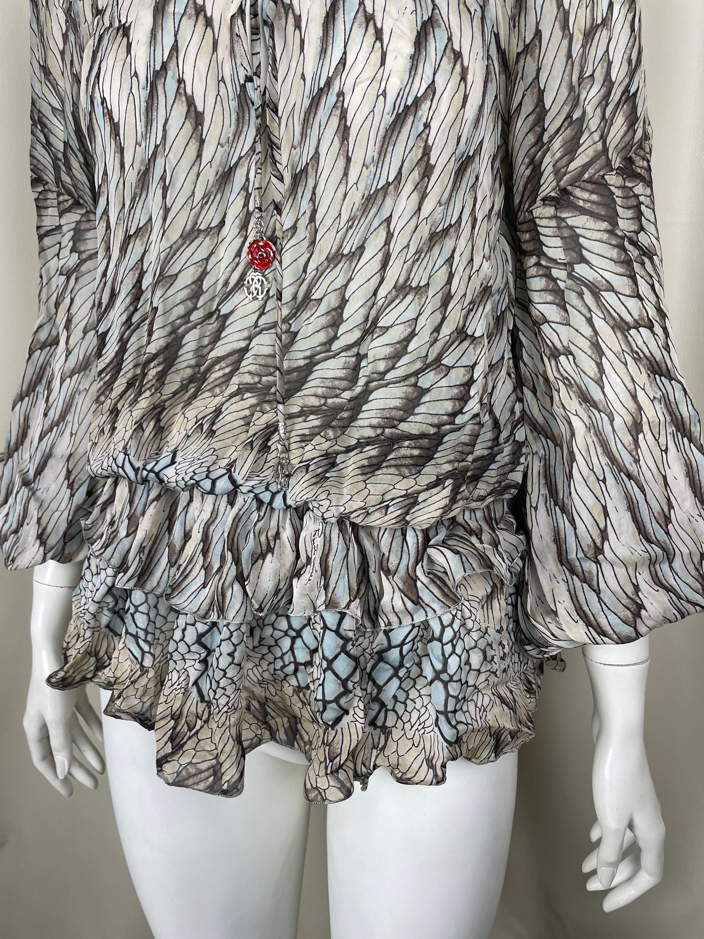 Roberto Cavalli Silk Blouse (M)