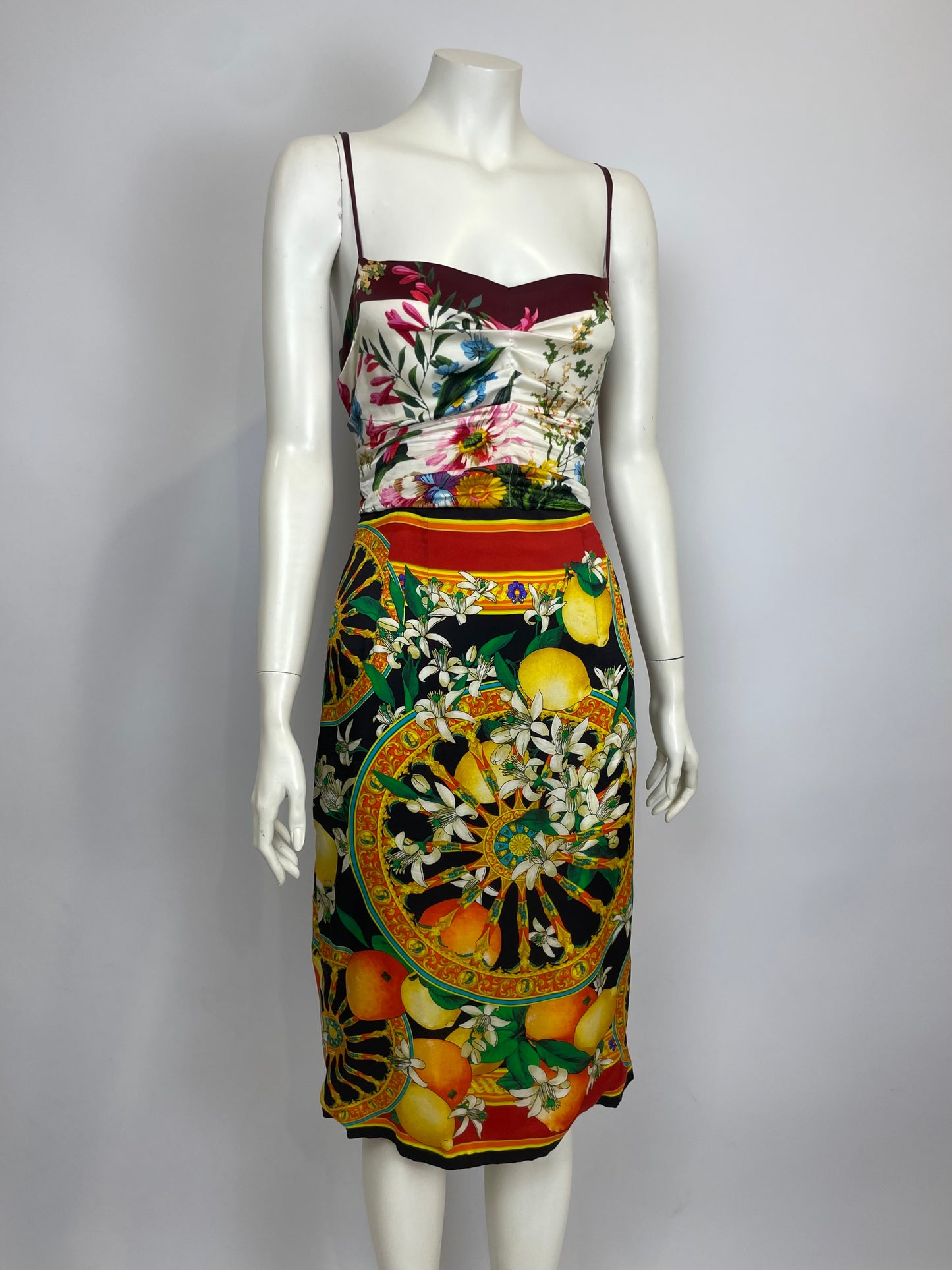 Dolce & Gabbana Lemon Print Dress