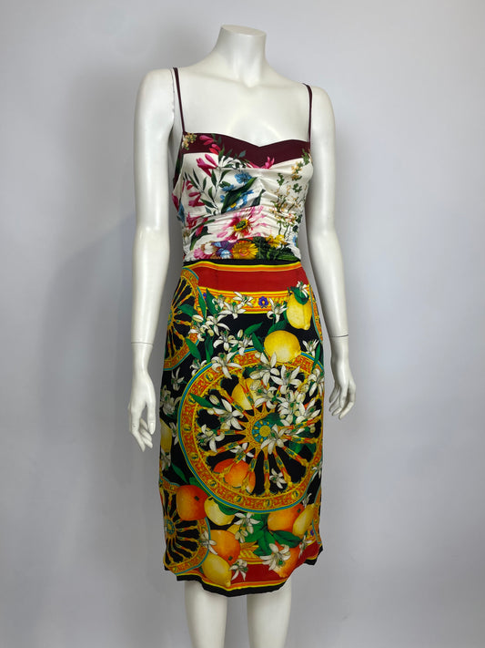 Dolce & Gabbana Lemon Print Dress