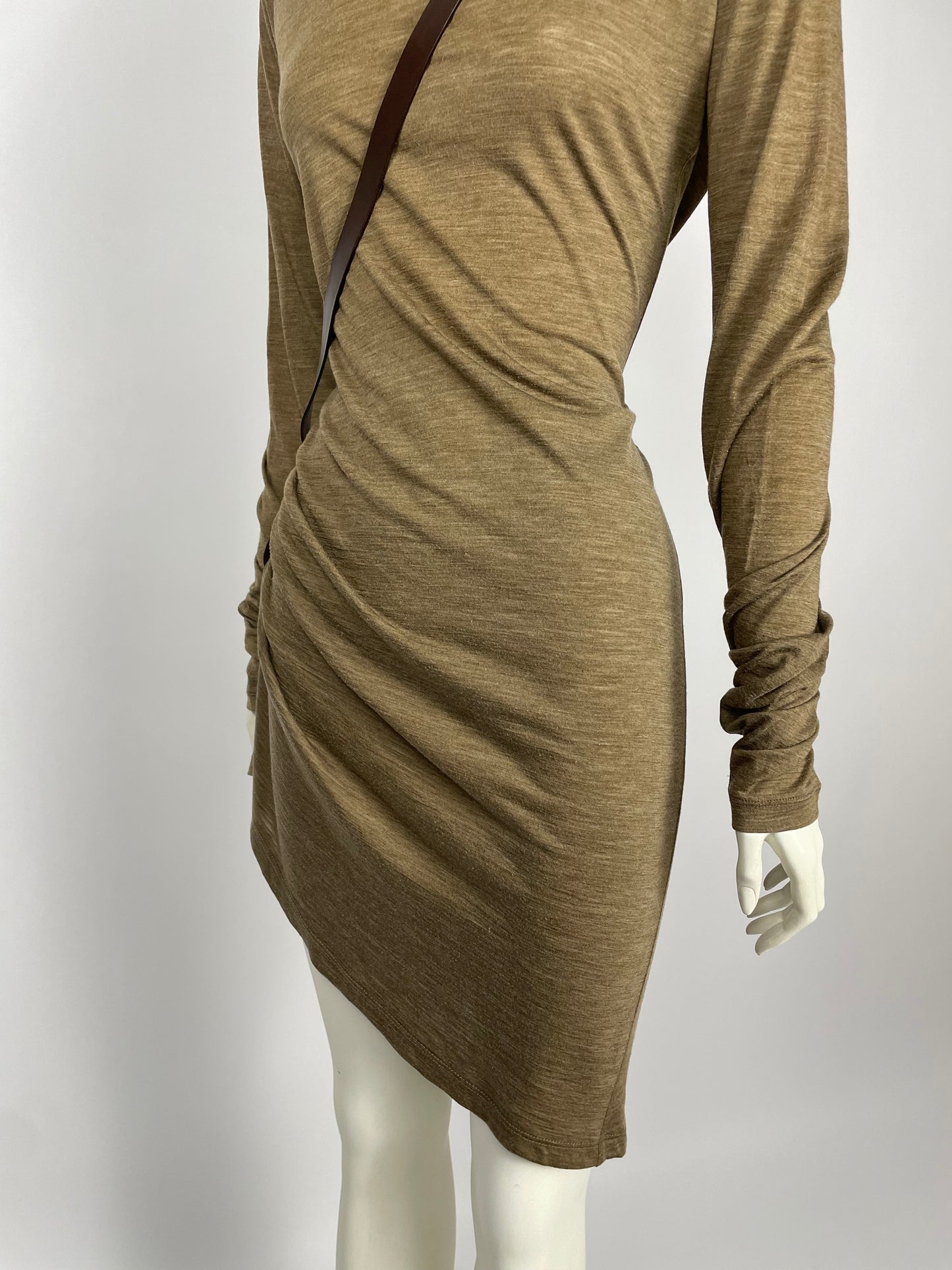 Jean Paul Gaultier 1990’s turtleneck bondage dress.