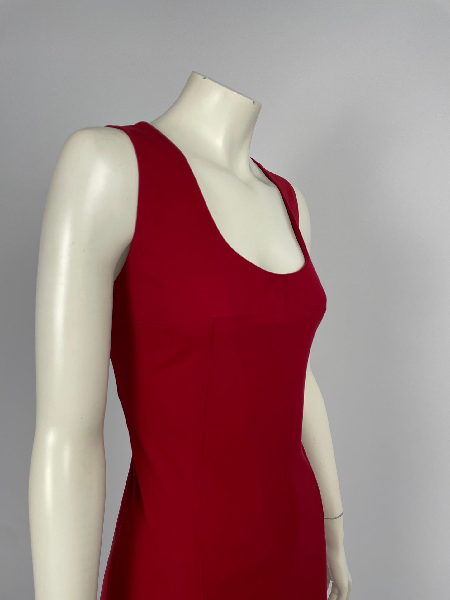 Dolce & Gabbana 1990’s wide neckline mini dress.