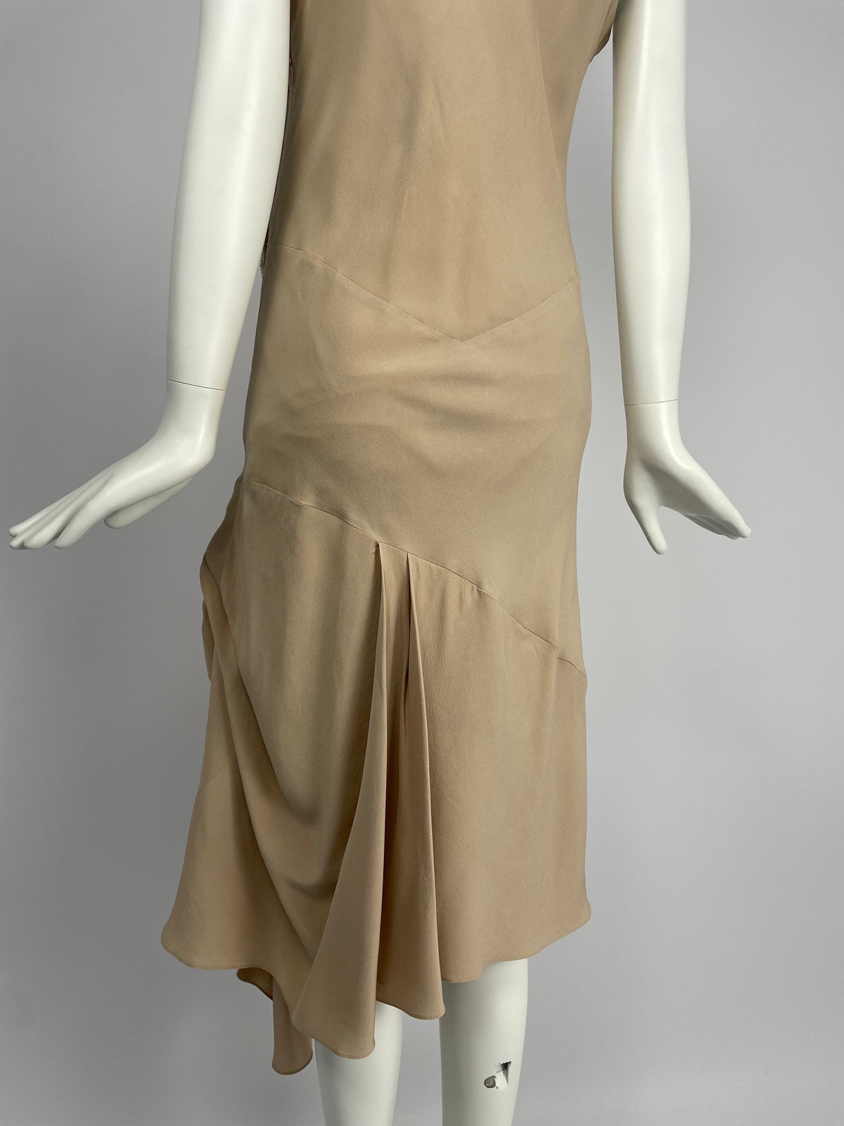 Dior by John Galliano S/S 2007 Pleated maxi dress