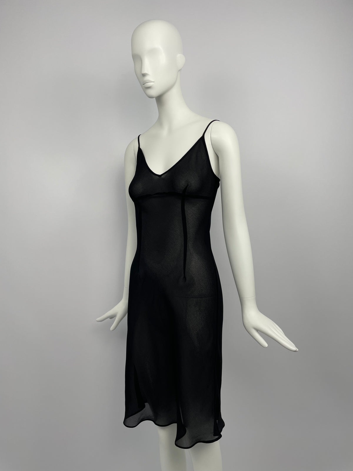 Karen Millen 2000's see-through maxi dress