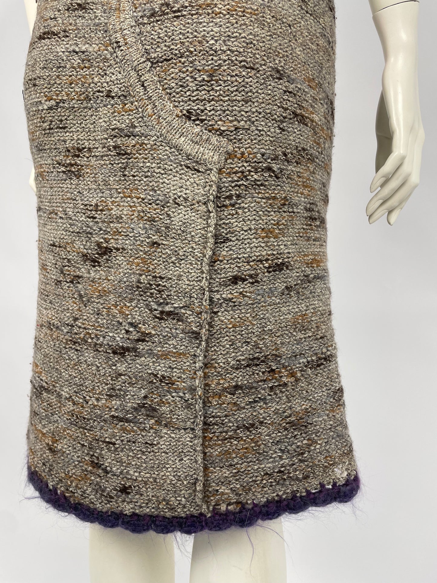 Chanel F/W 1999 tweed skirt