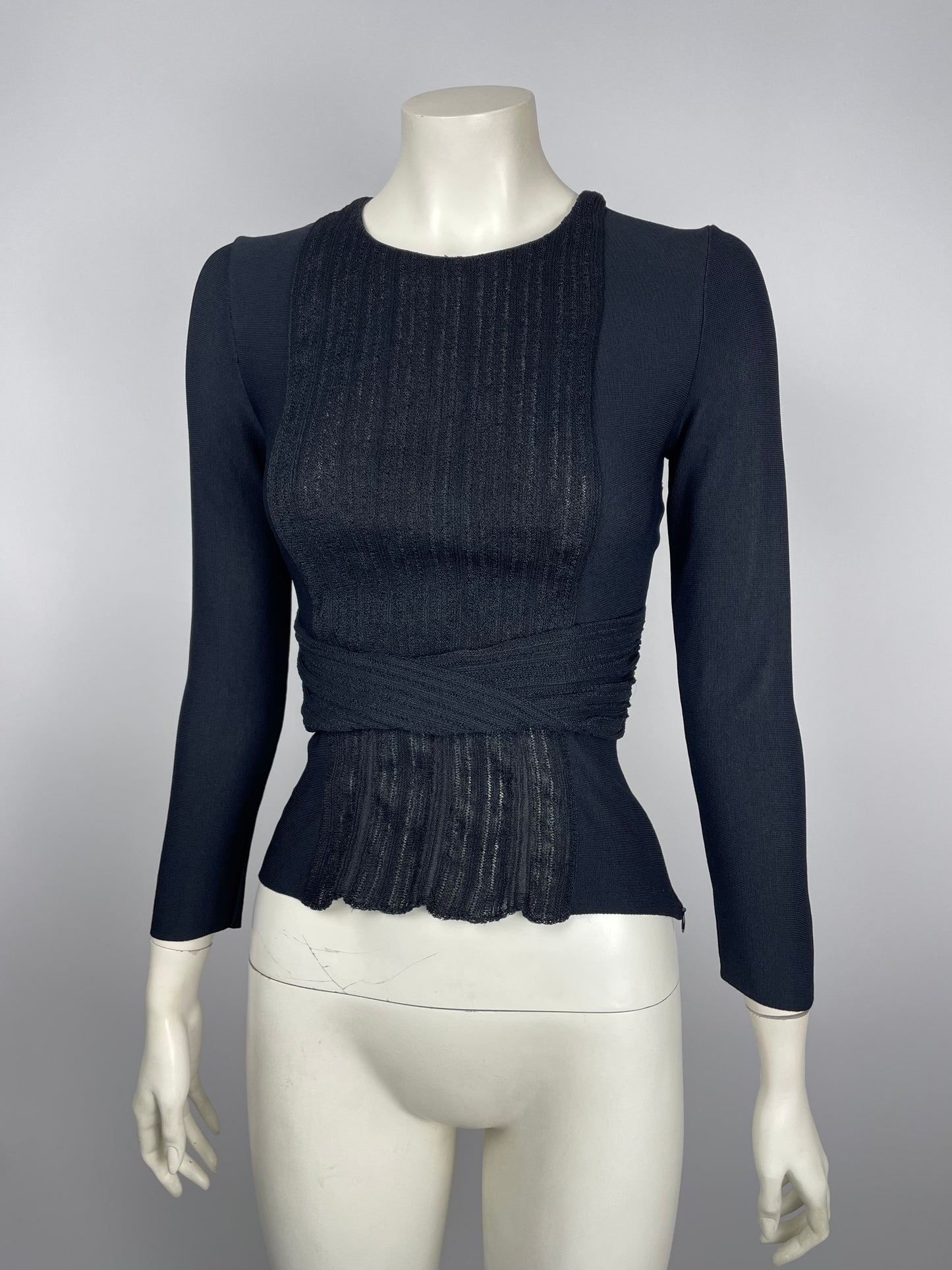 Dior by F/W 2012 knit top.