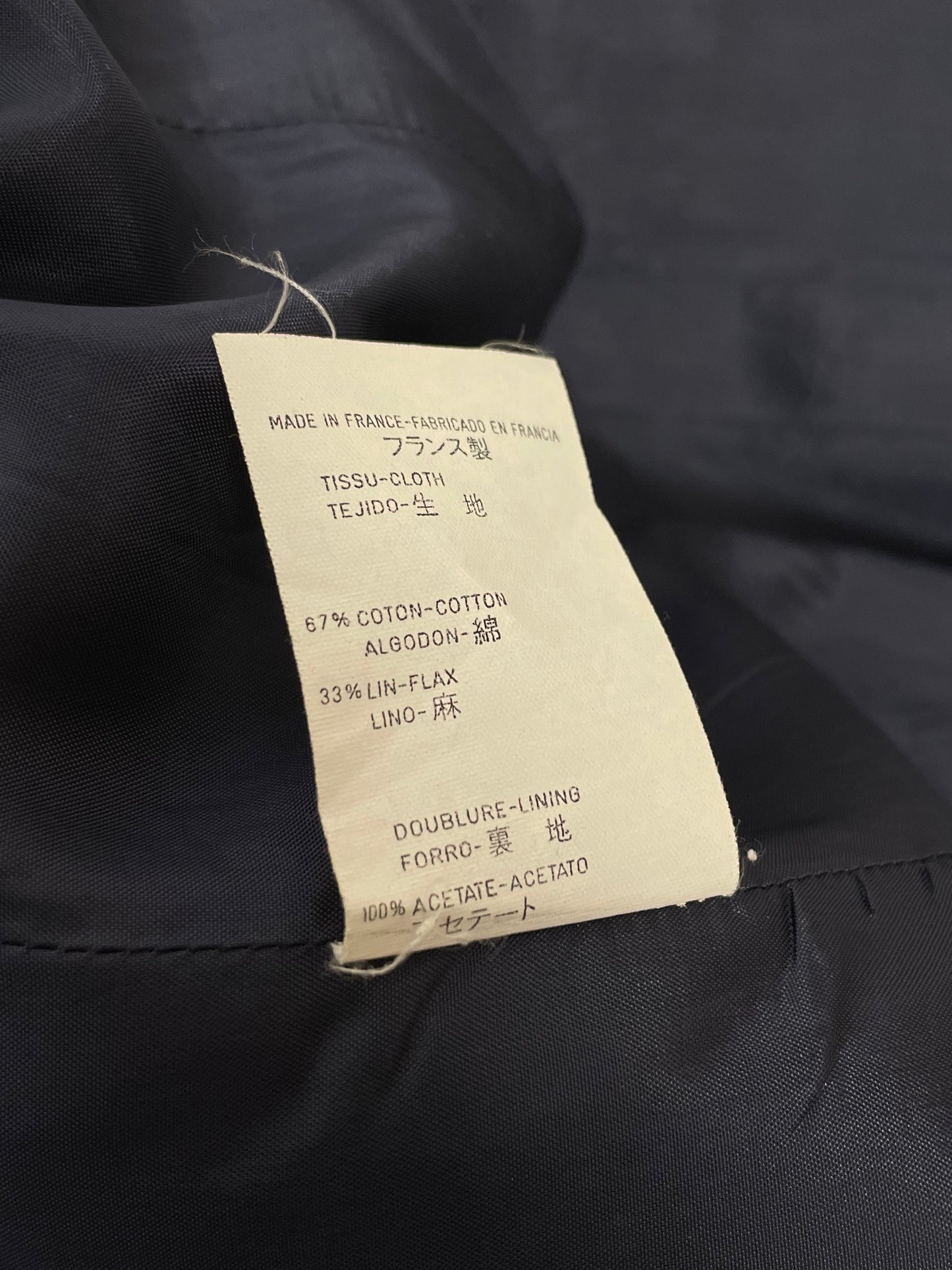 Givenchy S/S 1999 two button blazer.