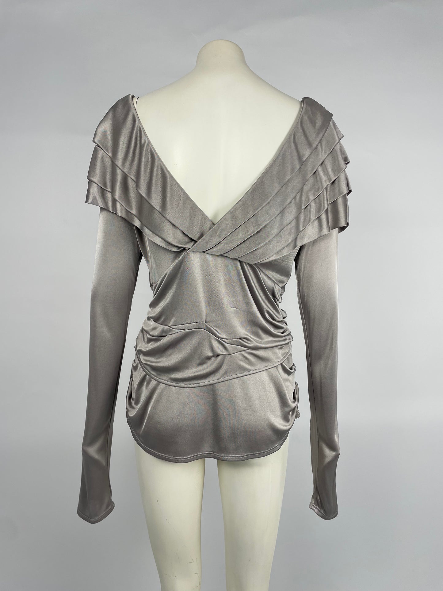 Dior by John Galliano F/W 2007 Pleated blouse