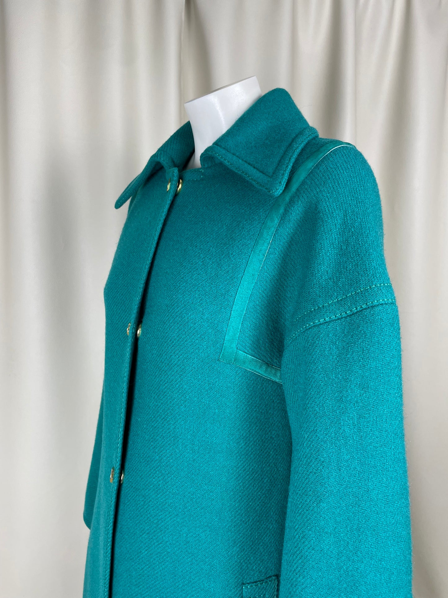 Hermès 1960’s Wool and Suede Coat