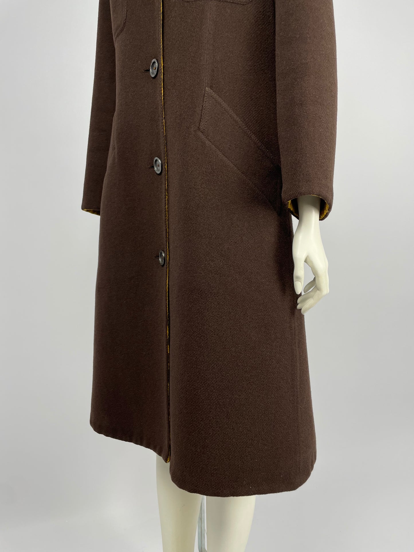 Hermès 1970’s Wool coat.