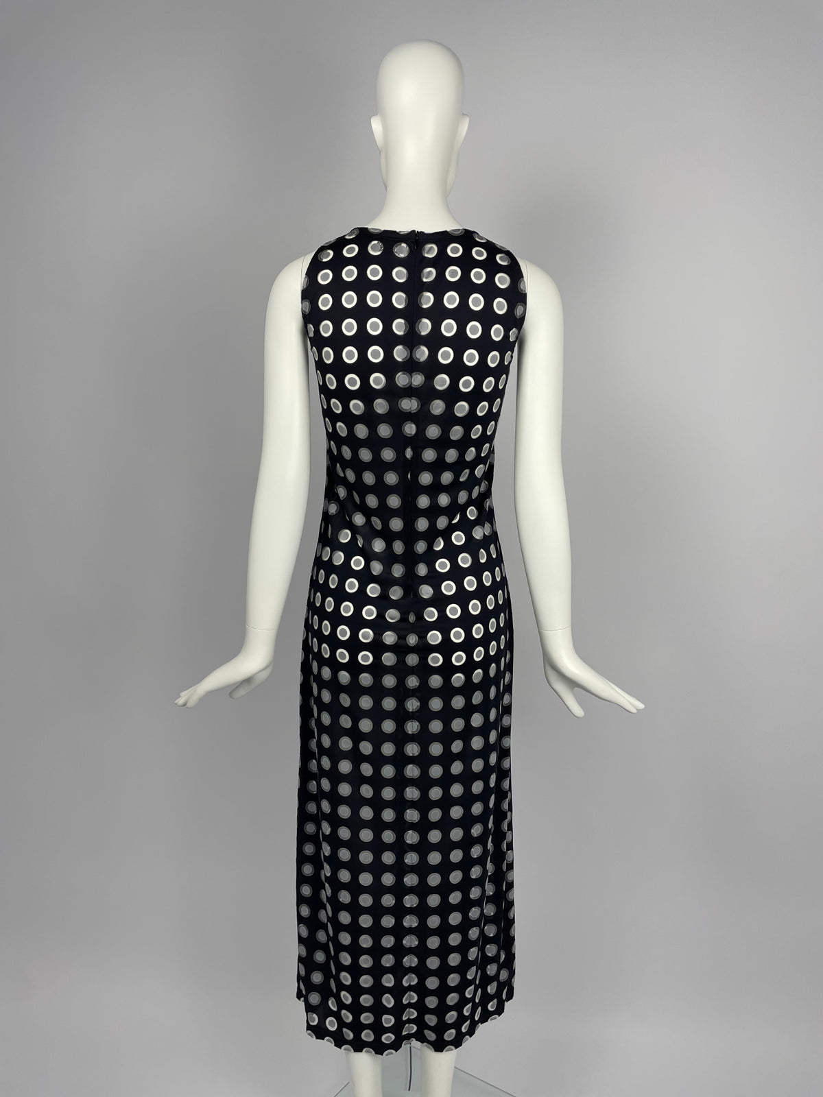 Gianni Versace 1990's Polka Dots maxi dress