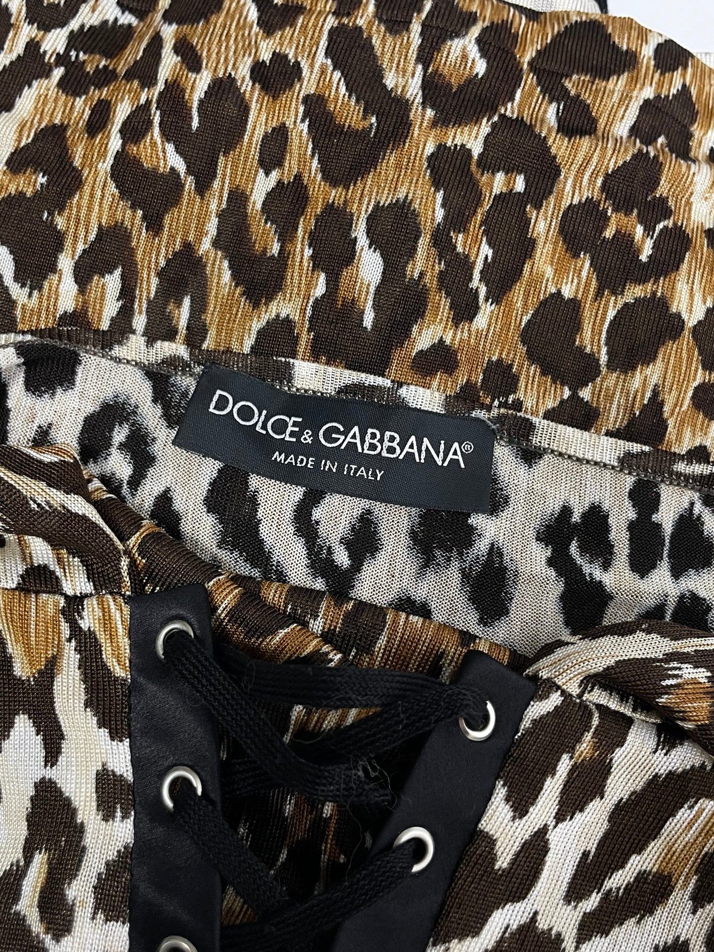 Dolce & Gabbana 2000’s corset tied top